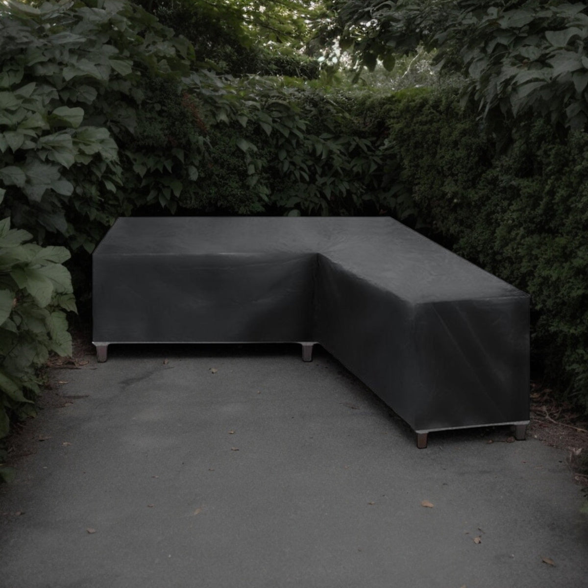 Beschermhoes voor Tuin set - Lounge set - 215x87x80cm - Zwart - De ideale bescherming voor je tuinmeubelen