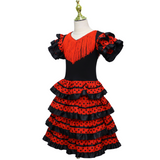 Spaanse Flamenco Verkleedjurk Meisjes