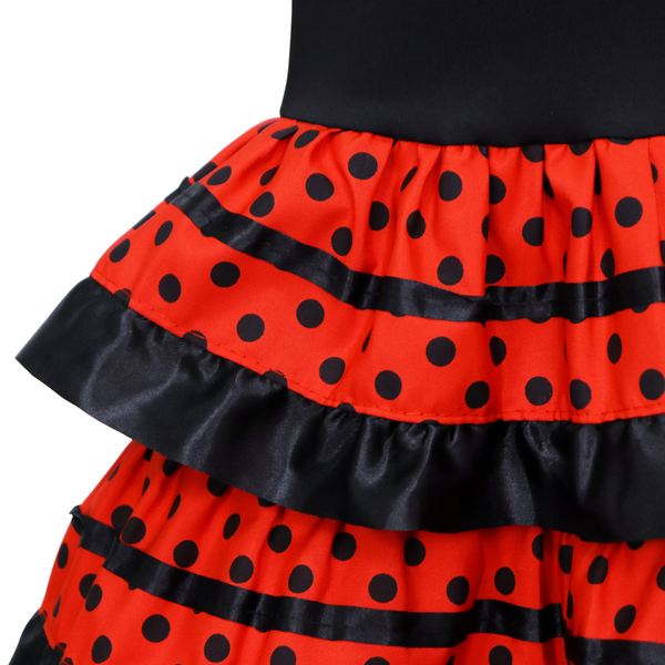 Spaanse Flamenco Verkleedjurk Meisjes