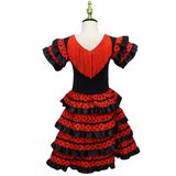 Spaanse Flamenco Verkleedjurk Meisjes