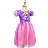 Rapunzel Prinsessenjurk meisje Korte Mouw