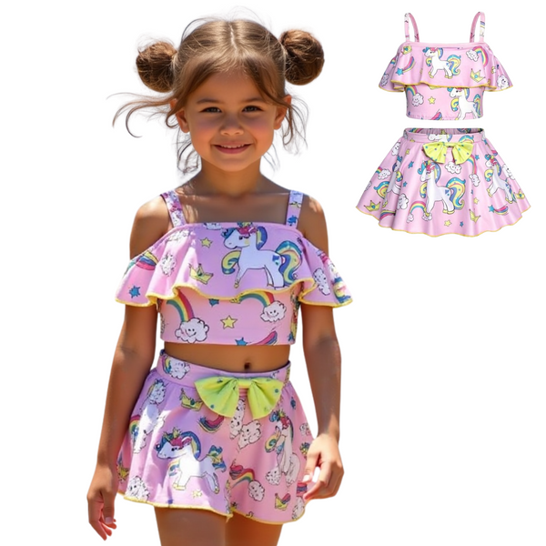Unicorn Bikini Roze Meisjes