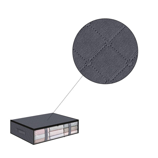 Onderbed opbergtas - 2 stuks - 60x45x15 cm - Kleding of Dekbed opbergen onder het Bed