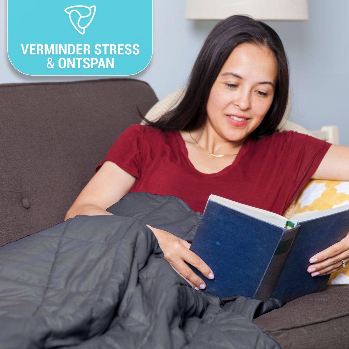 Verzwaringsdeken Zwart