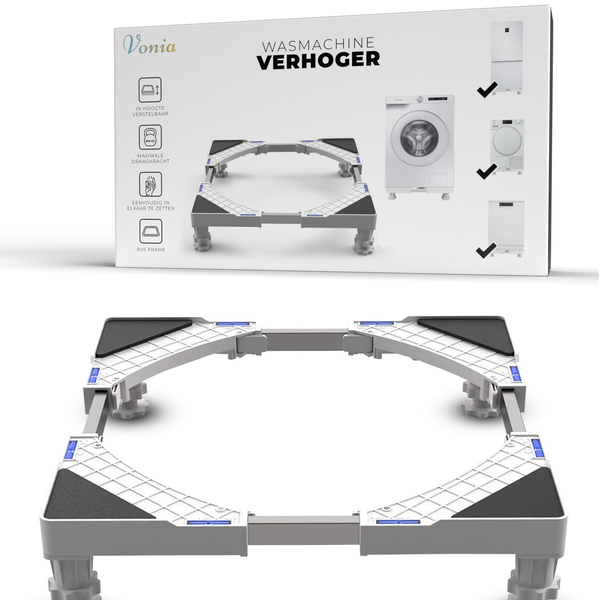 Wasmachine Verhoger Wit